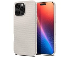 Spigen Liquid Air Apple iPhone 16 Pro – dėklas telefonui titano spalvos