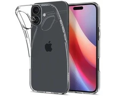 Spigen Liquid Crystal Apple iPhone 16 – dėklas telefonui skaidrus