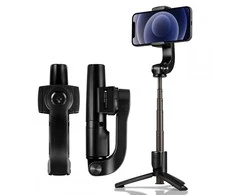 Spigen Selfiestick S610W Gimbal Wireless juodos spalvos AMP01862
