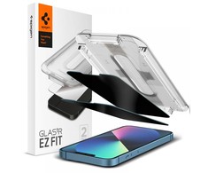Apsauginis stiklas Spigen GLAS.TR „EZ FIT” 2-pack Apple iPhone 13 Pro Max Privacy