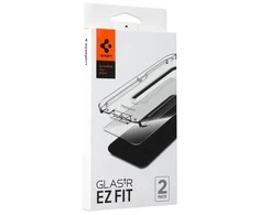 Apsauginis ekrano stiklas Spigen TR „EZ FIT” 2-pack Apple iPhone 12/12 Pro