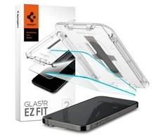 Apsauginis stiklas Apple iPhone 14 Pro Max with Spigen Glas.tR EZ FIT applicator (2 pcs.)