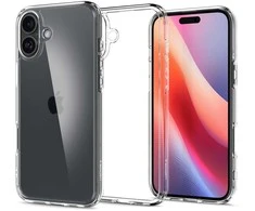 Spigen Ultra Hybrid Apple iPhone 16 – dėklas telefonui skaidrus