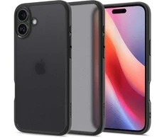 Dėklas Spigen Ultra Hybrid, frost juodos spalvos – Apple iPhone 16