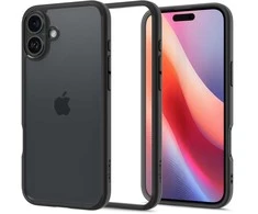 Spigen Ultra Hybrid Apple iPhone 16 Plus - dėklas telefonui juodos matinės spalvos