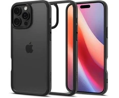 Spigen Ultra Hybrid Apple iPhone 16 Pro Max – dėklas telefonui juodos matinės spalvos