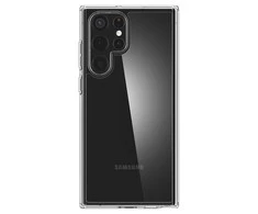 Dėklas Spigen Ultra Hybrid, krištolo skaidrumo - Samsung Galaxy S22 Ultra
