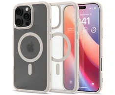 Spigen Ultra Hybrid Mag MagSafe Apple iPhone 16 Pro Max – dėklas telefonui titano spalvos