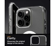 Spigen Ultra Hybrid Mag MagSafe – dėklas skirtas Apple iPhone 16 Pro Max Frost Clear