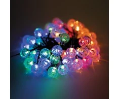 String Light Solar LED CRYSTAL BALLS SCB61 6,5m 30 rutulių įvairiaspalviai Forever Light
