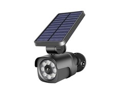 SUNARI saulės lempa LED FLS-25 SMD PIR manekeno kamera 4W 300lm 6000K 1500mAh Li-Ion Forever Light