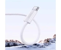 T-PHOX CC15 SERIJOS USB-C/USB-C LAIDAS 60W 3A Baltas