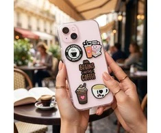 Telforceone 3D Sticker Coffee 5pcs set
