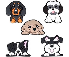 Telforceone 3D Sticker Dog 5pcs set