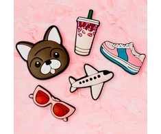 Krainagsm Telforceone 3D Sticker Rožinė 5pcs set