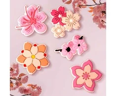 Telforceone 3D Sticker Rožinė blossom 5pcs set
