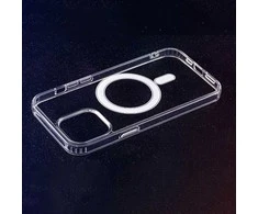 TFO „Anti Shock“ 1,5 mm „Mag“ dėklas, skirtas „Samsung Galaxy S25 Edge“, skaidrus, su didele anga