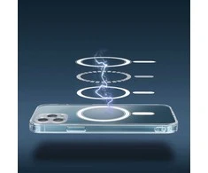 Telforceone Anti Shock 1,5 mm Mag dėklas, skirtas Samsung Galaxy A16 4G / A16 5G skaidrus
