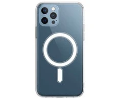 Dėklas Telforceone Anti Shock 1,5 mm Mag case for iPhone 17 Air 6,6" transparent camera protection