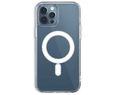 Telforceone „Magsafe“ apsauginis smūgiams atsparus dėklas, skirtas „iPhone 17 Air“, permatomas