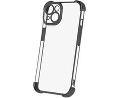 Dėklas Telforceone Anti Shock Chrome case for Samsung Galaxy A35 5G juodas