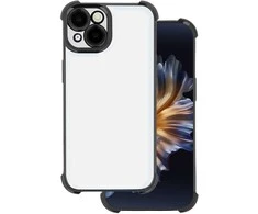 Dėklas Telforceone Anti Shock Chrome case for Samsung Galaxy A35 5G juodas