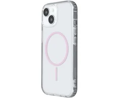 TelForceone Plonas, smūgiams atsparus „iPhone 16 Pro 6.3“ dėklas, rožinis