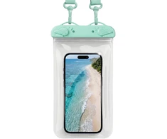Telforceone Atsparus vandeniui case rainbow turquoise