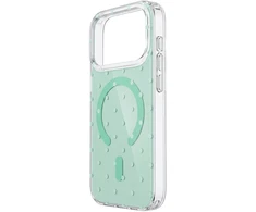 Telforceone „Bubble Dots Mag“ dėklas, skirtas „iPhone 17 Pro 6,3“ / „18 Pro 6,3“; žalias