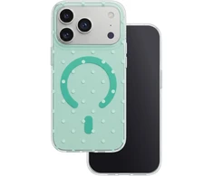 TFO Bubble Dots Mag dėklas, skirtas iphone 17 6,3” žalias