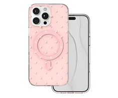 TFO Bubble Dots Mag dėklas, skirtas iphone 16 Pro Max 6,9" rožinis