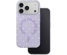 TFO Bubble Dots Mag dėklas, skirtas iphone 16 6,1" violetinis