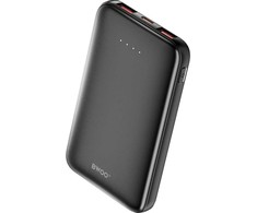 Telforceone BWOO išorinė baterija P72 QC 22.5W PD 20W 5000 mAh su 2 x USB-A prievadais ir 1 x USB-C prievadu, juoda