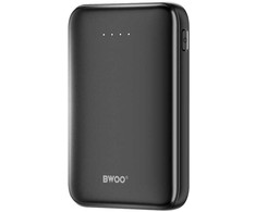 Telforceone BWOO išorinė baterija P72 QC 22.5W PD 20W 5000 mAh su 2 x USB-A prievadais ir 1 x USB-C prievadu, juoda