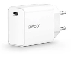Telforceone BWOO wall charger 20W CDA226 QC 1x USB-C juodas