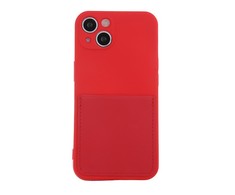 iLike TelForceone Kortelės dėklas Samsung Galaxy A13 4G raudonas