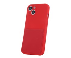 iLike TelForceone Kortelės dėklas Samsung Galaxy A13 4G raudonas