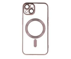TelForceone Spalva "Chrome Magsafe" dėklas iPhone 13 6,1 rožinio aukso spalvos