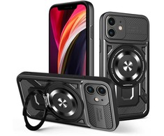 Telforceone „Defender Armor Mag“ dėklas, skirtas „iPhone 12 6,1“; juodas
