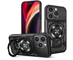Dėklas Telforceone Defender Armor Mag case for iPhone 16 Pro Max 6,9" juodas