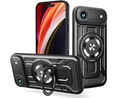 Dėklas Telforceone Defender Armor Mag case for iPhone 17 Air 6,6" juodas