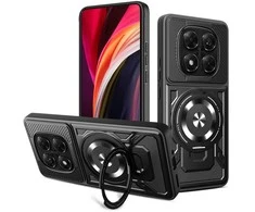 Dėklas Telforceone Defender Armor Mag case for Xiaomi Redmi Note 14 Pro 5G juodas