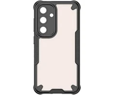 Dėklas Telforceone Defender Matt case for Samsung Galaxy S24 FE juodas