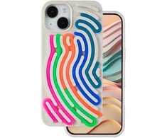 Dėklas Telforceone DIY Snake case for iPhone 14 6,1" beige