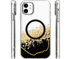 Dėklas Telforceone Epoxy Mag case for iPhone 11 juodas