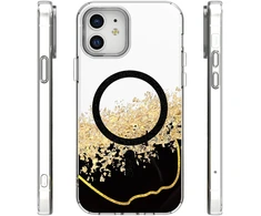 Dėklas Telforceone Epoxy Mag case for iPhone 12 / 12 Pro 6,1" juodas