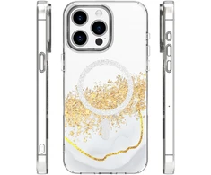 Dėklas Telforceone Epoxy Mag case for iPhone 14 Pro 6,1" baltas