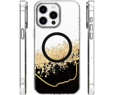 Dėklas Telforceone Epoxy Mag case for iPhone 14 Pro 6,1" juodas