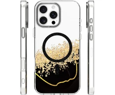 Dėklas Telforceone Epoxy Mag case for iPhone 16 Pro Max 6,9" juodas
