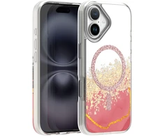 Dėklas Telforceone Epoxy Mag case for iPhone 16 6,1" pink